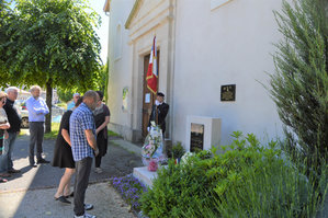 Cérémonie d'hommage pour le 7éme anniversaire de la disparition de l'Adjudante Cheffe Alicia CHAMPLON